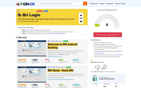Ib Bri Login - A database full of login pages from all over the ...