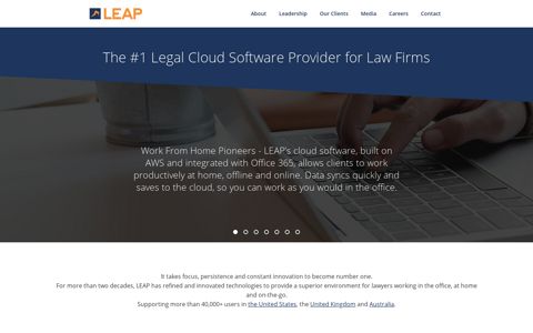 LEAP - Legal Practice Management Platform