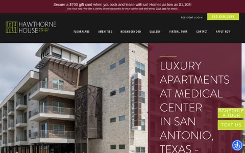 Hawthorne House: Luxury Apartments at Medical Center in ...