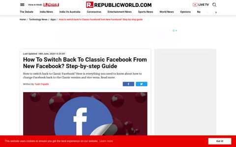 How to switch back to Classic Facebook from New Facebook ...