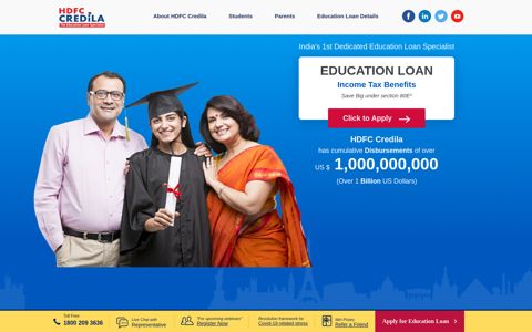 HDFC Credila: The Education Loan Specialist