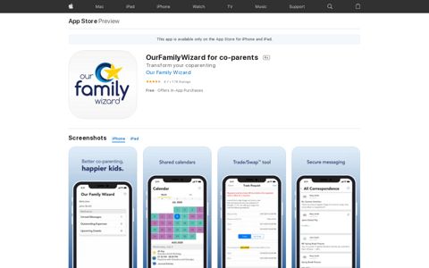 Our Family Wizard - App Store - Apple