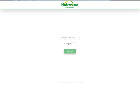 Facturación - Hidrosina