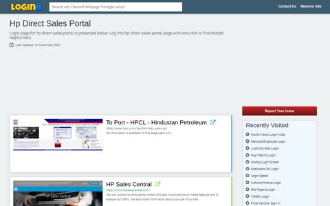 Hp Direct Sales Portal - Loginii.com