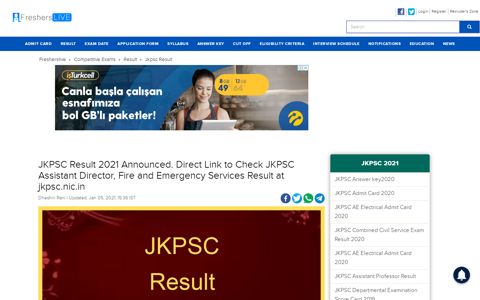 JKPSC Result 2020 Out. Direct Link to Check JKPSC ...