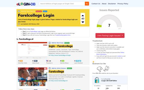 Farelcollege Login - A database full of login pages from all ...