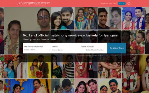 Iyengar Matrimony - The No. 1 Matrimony Site for Iyengars ...