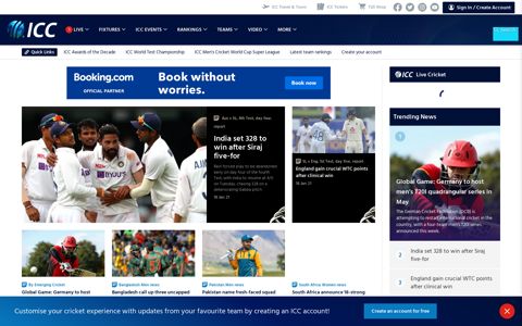 Official ICC App - ICC Cricket