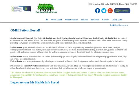 Patient Portal - Grady Memorial Hospital