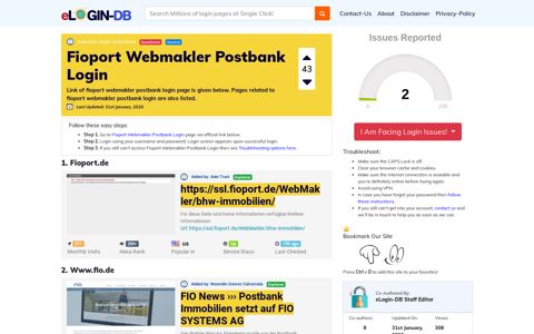 Fioport Webmakler Postbank Login - штыефпкфь login 0 Views