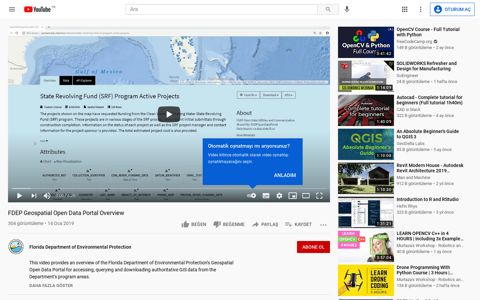 FDEP Geospatial Open Data Portal Overview - YouTube