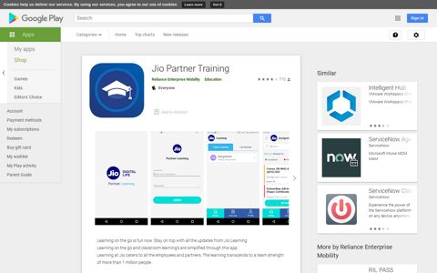 Jio Partner Training - Apps on Google Play