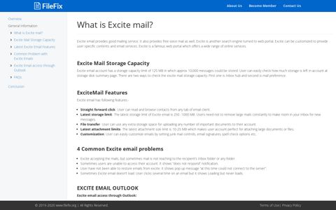 What is Excite Mail Account – How Can Access Account Login
