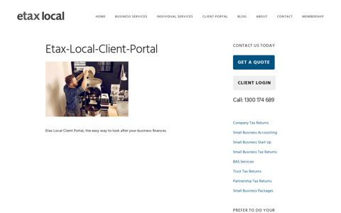Etax-Local-Client-Portal - EtaxLocal