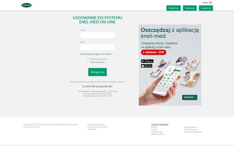 ENEL-MED - nowy system on-line