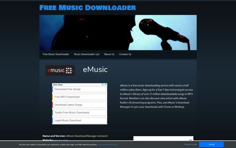 eMusic - ​﻿​​﻿﻿Free Music Downloader
