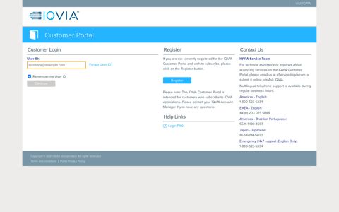Customer Portal - IQVIA.com