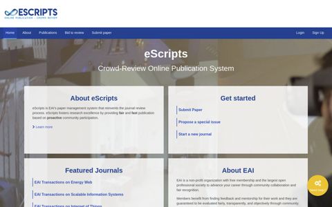 eScripts - Online Publication System