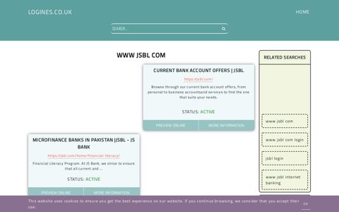 www jsbl com - General Information about Login - Logines.co.uk