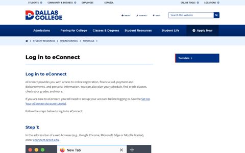 Video: Log in to eConnect and eConnect Overview – Tutorials ...