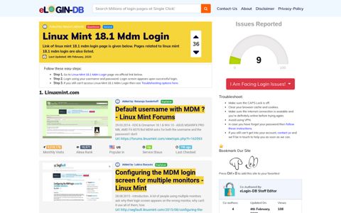 Linux Mint 18.1 Mdm Login - штыефпкфь login 0 Views