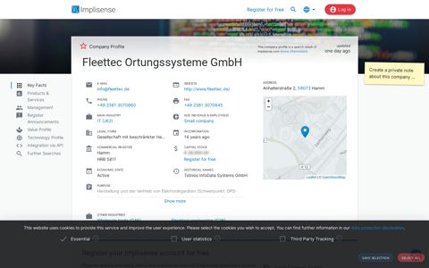 Fleettec Ortungssysteme GmbH | Implisense