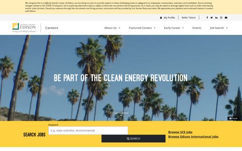 Jobs and Careers | Southern California Edison