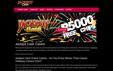 Jackpot Cash Casino - Slots for Free AND for Real Money ...