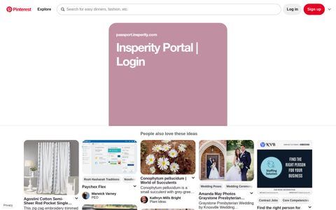 Insperity Portal | Login | Portal, Login - Pinterest