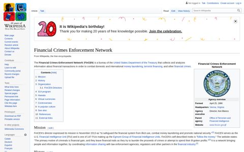 Financial Crimes Enforcement Network - Wikipedia