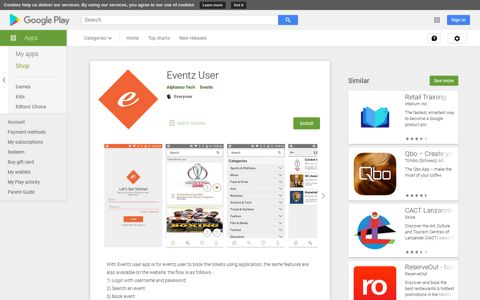 Eventz User - Apps on Google Play
