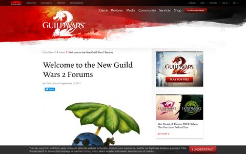 Welcome to the New Guild Wars 2 Forums | GuildWars2.com
