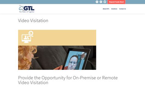 GTL's VisitMe Video Visitation Solution | GTL