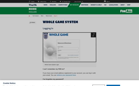 Whole Game System - Football Association