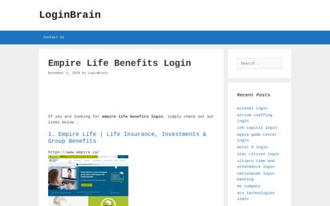 empire life benefits login - LoginBrain