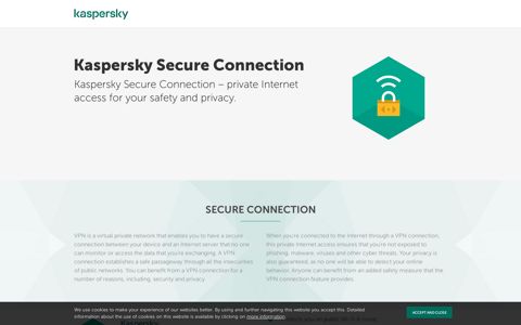 VPN Connection | Private Internet Access | Kaspersky Lab