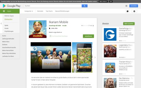 Ikariam Mobile – Apps bei Google Play