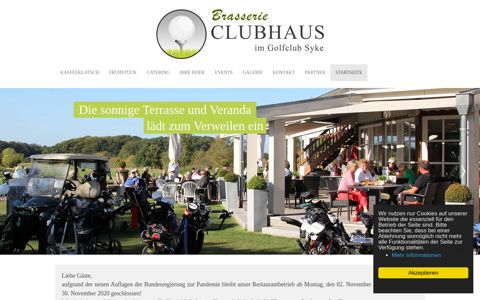 Brasserie Clubhaus im Golfclub Syke