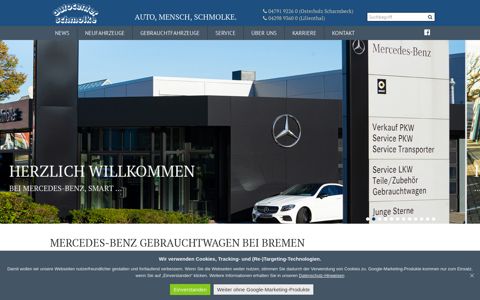 Mercedes Gebrauchtwagen bei Bremen | autocenter schmolke
