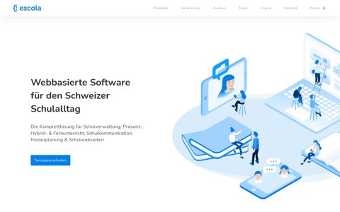 Escola - Webbasierte Software für den Schweizer Schulalltag