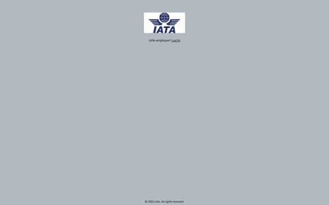 Login | IATA Portal