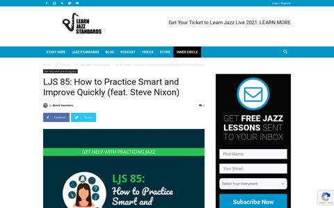 LJS 85: How to Practice Smart and Improve Quickly (feat ...