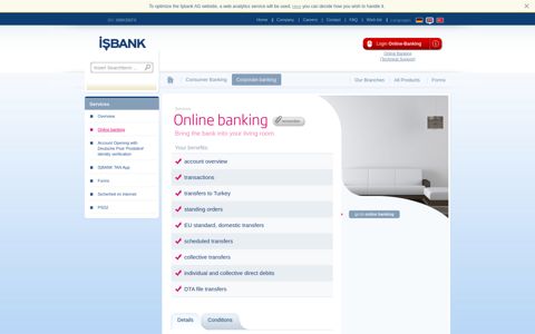 Online banking - IŞBANK