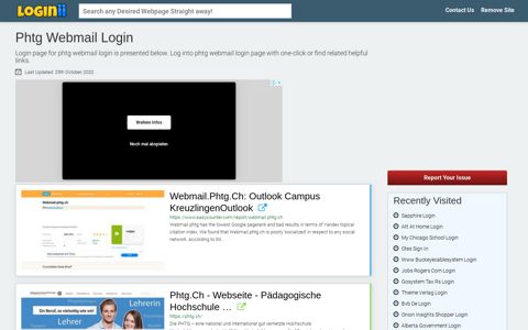 Phtg Webmail Login | Accedi Phtg Webmail - Loginii.com