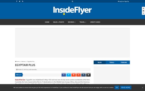 EgyptAir Plus - InsideFlyer