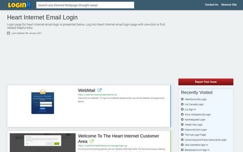 Heart Internet Email Login - Loginii.com