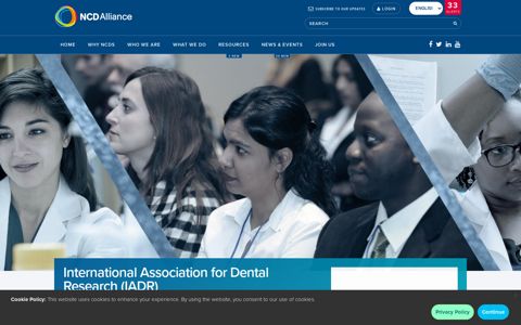 International Association for Dental Research (IADR) | NCD ...