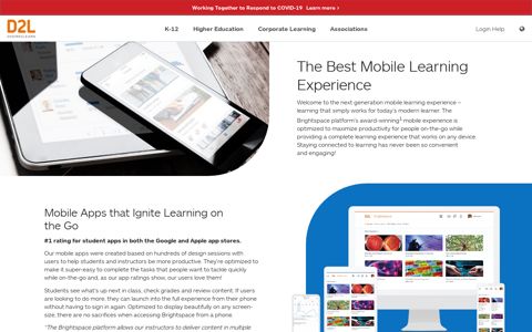 The Best Mobile Learning Experience | D2L - D2L.com