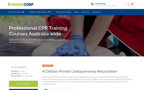 CPR – HealthCorp