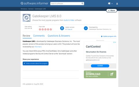 Gatekeeper LMS - Gatekeeper Business Solutions, Inc ...